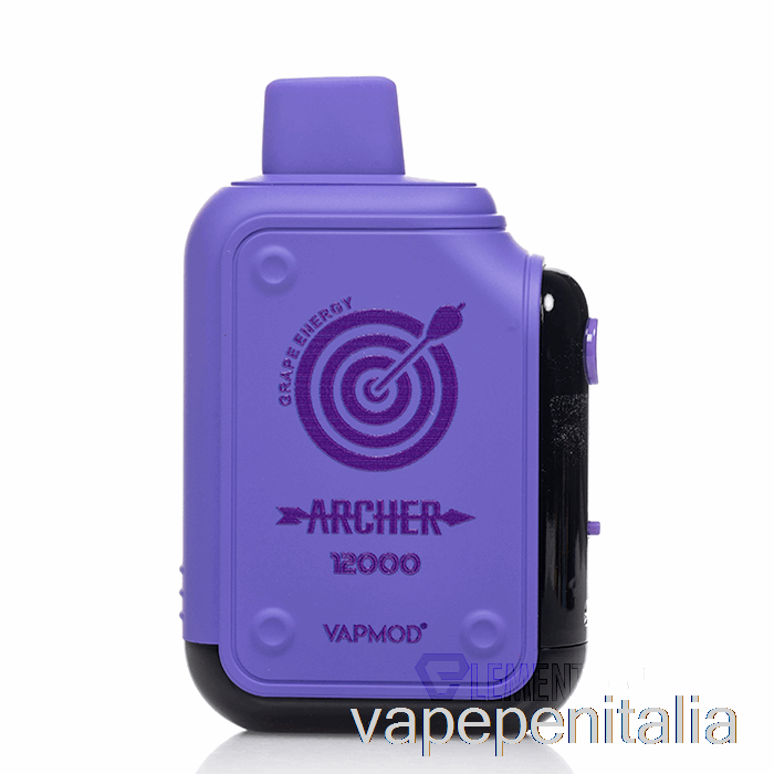 Scatola Vape Mod Archer 12000 Energia D'uva Usa E Getta